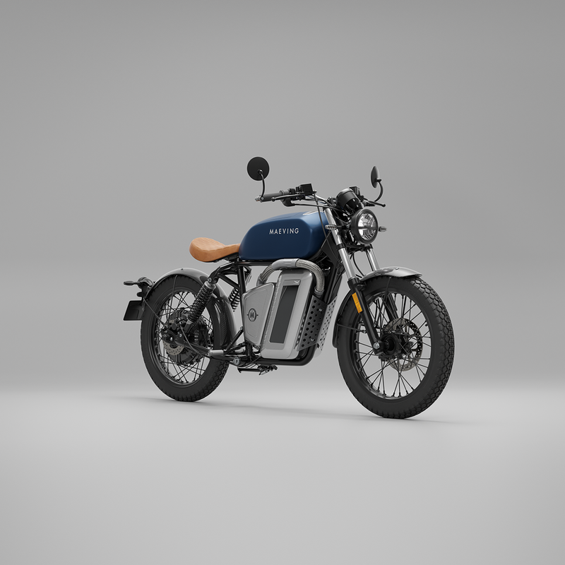 #tank_tank_maeving_blue_matt_seat_sattel_braun_mudguards_kotflügel_carbonfaser (Tank Maeving Blue Matt)