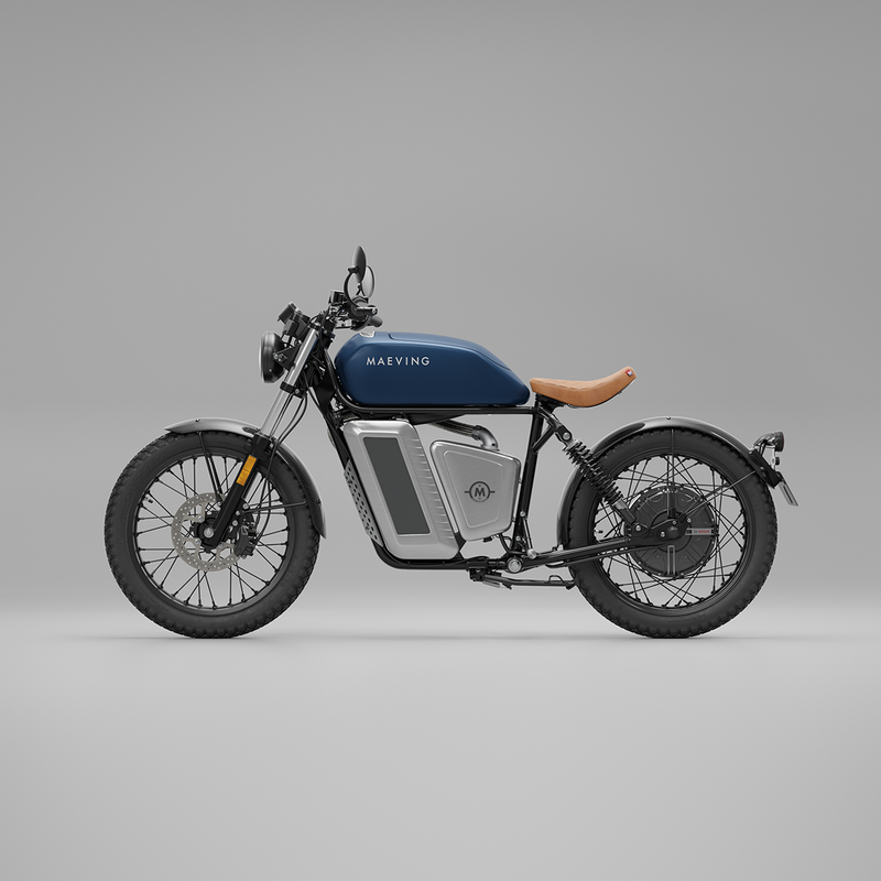 #tank_tank_maeving_blue_matt_seat_sattel_braun_mudguards_kotflügel_carbonfaser (Tank Maeving Blue Matt)